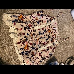 Floral tank top